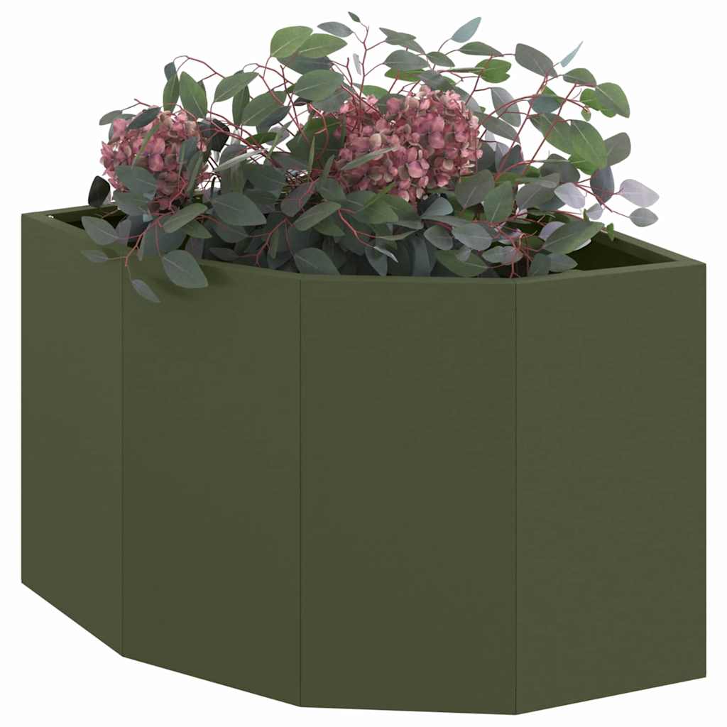 Nurgapott Oliiviroheline 45 x 45 x 35 cm Teras