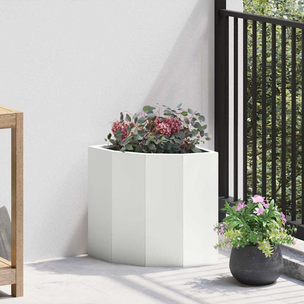 Nurgapott Valge 30 x 30 x 35 cm Teras