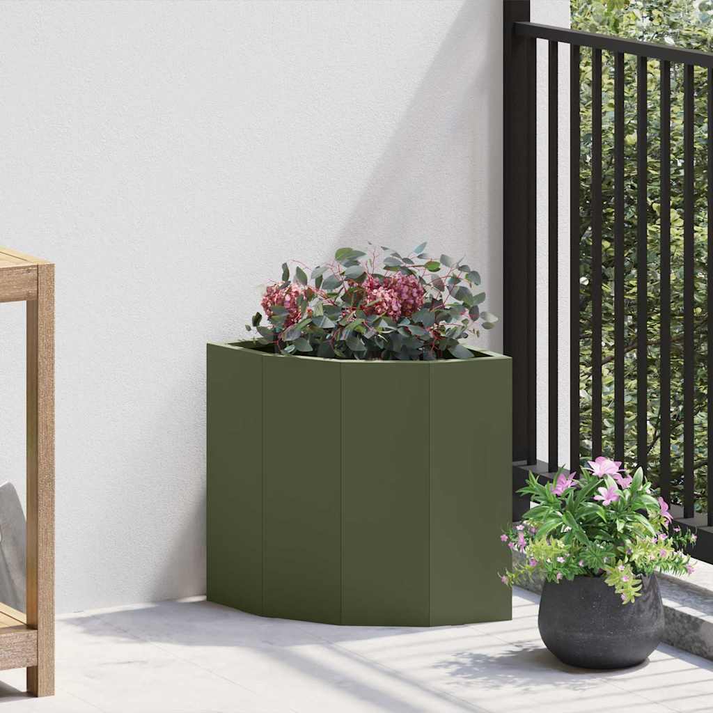 Nurgapott Oliiviroheline 30 x 30 x 35 cm Teras