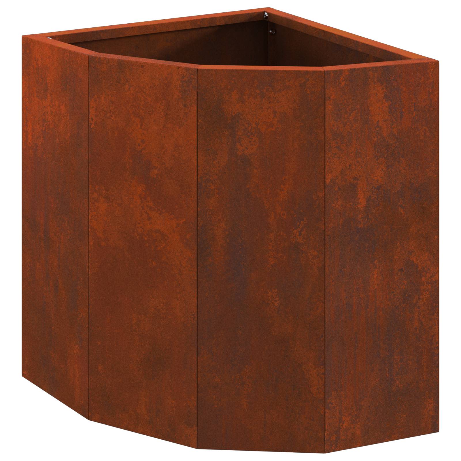 Nurgapott Rooste 30 x 30 x 35 cm Ilmastikukindel teras