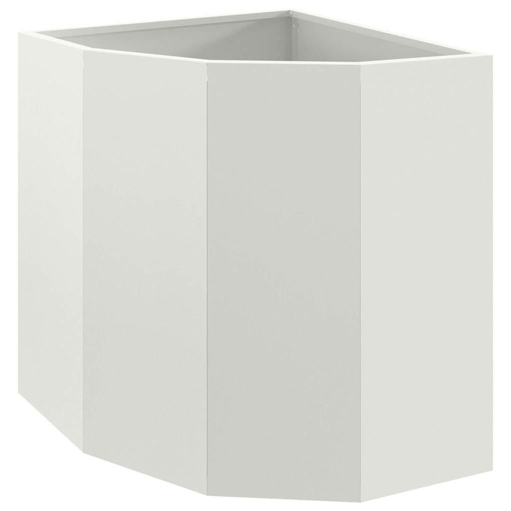 Nurgapott Valge 45 x 45 x 50 cm Teras