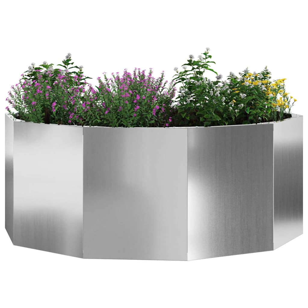 Taimekast Hõbedane 90 x 90 x 35 cm Tsinkteras