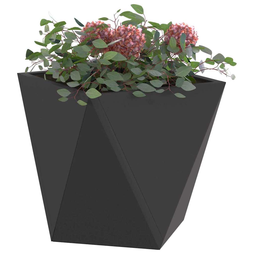 Taimekast Must 30 x 30 x 30 cm Teras