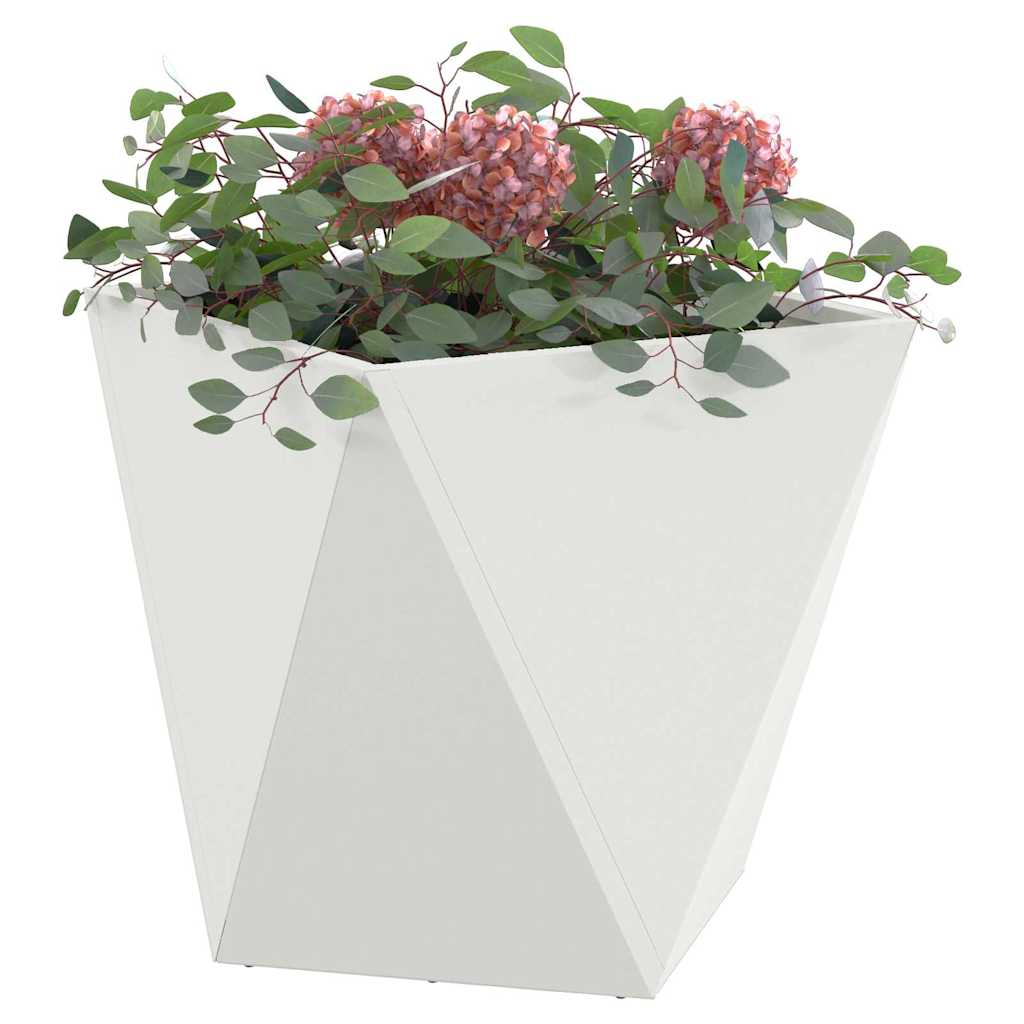 Taimekast Valge 40 x 40 x 40 cm Teras