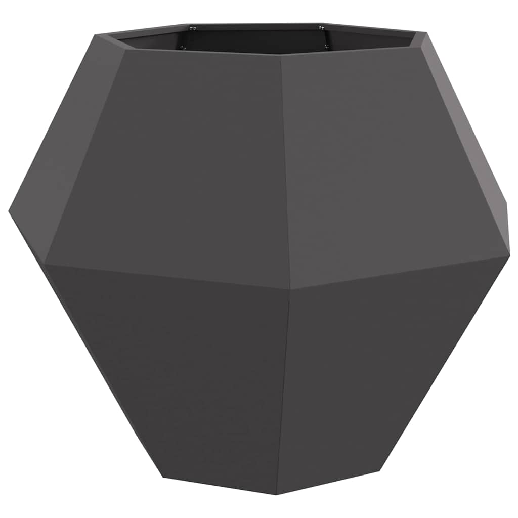 Taimekast Must 100 x 100 x 80 cm Teras