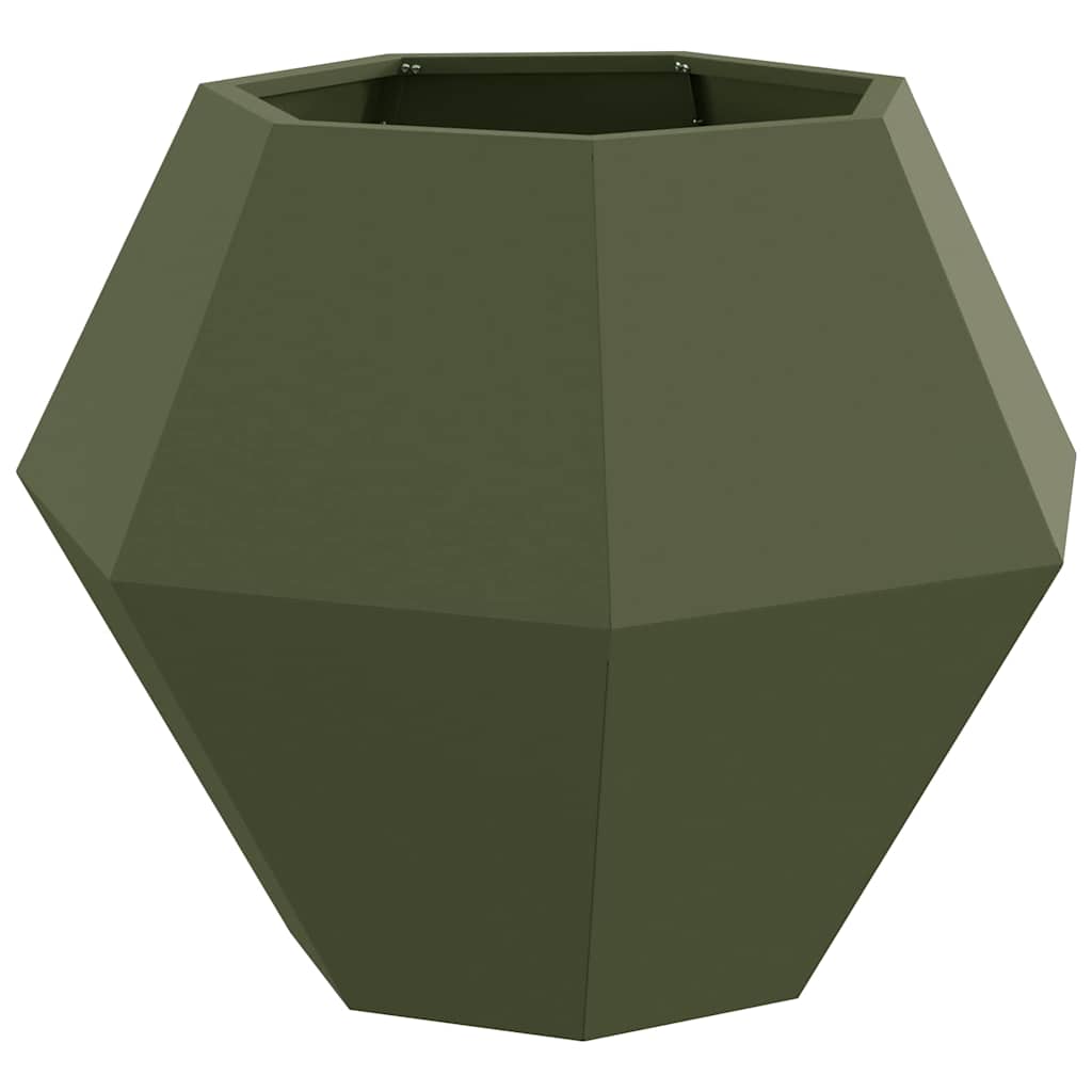 Taimekast Oliiviroheline 75 x 75 x 60 cm Teras