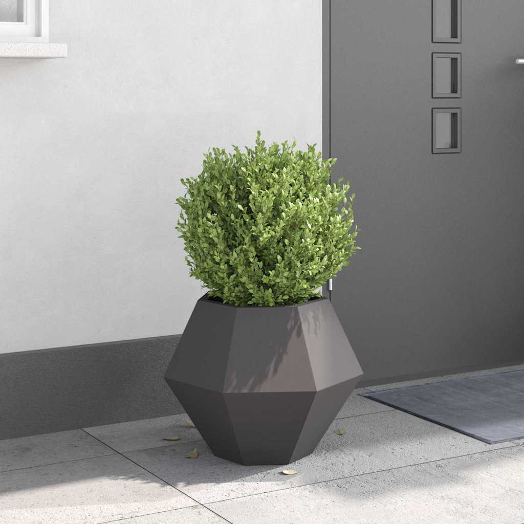 Taimekast Must 50 x 50 x 40 cm Teras