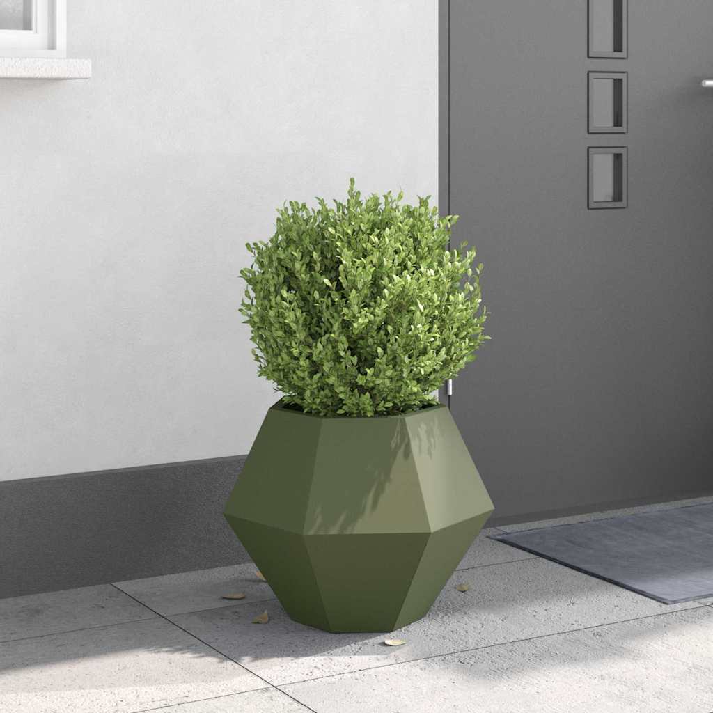 Taimekast Oliiviroheline 50 x 50 x 40 cm Teras