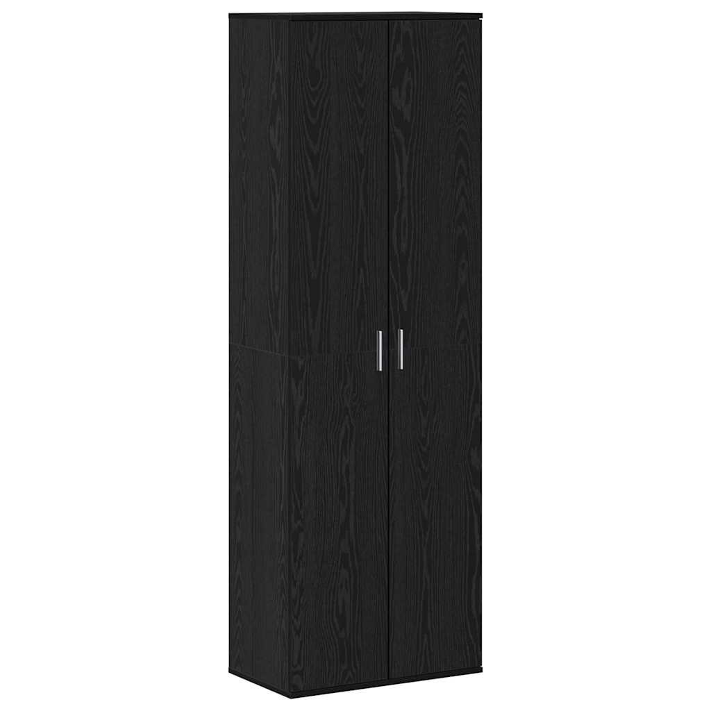 Highboard 60 x 35 x 180 cm Tehispuit Must tamm