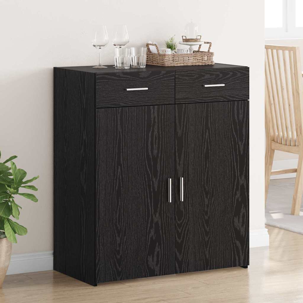 Hoiukapp Must tamm 80 x 42.5 x 93 cm
