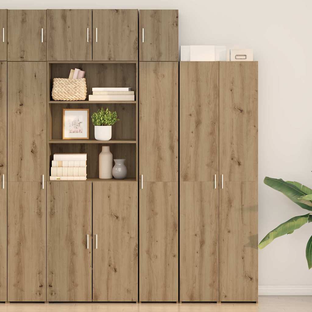 Säilituskapp riiulitega Artisan tamm 30 x 42,5 x 225 cm