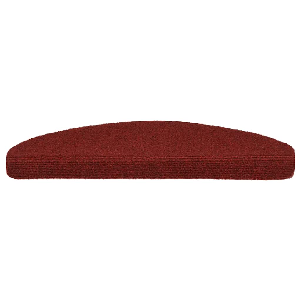 Isekleepuvad trepimatid, 30 tk, 65 x 21 x 4 cm, bordoopunased, poolringikujulised, suured