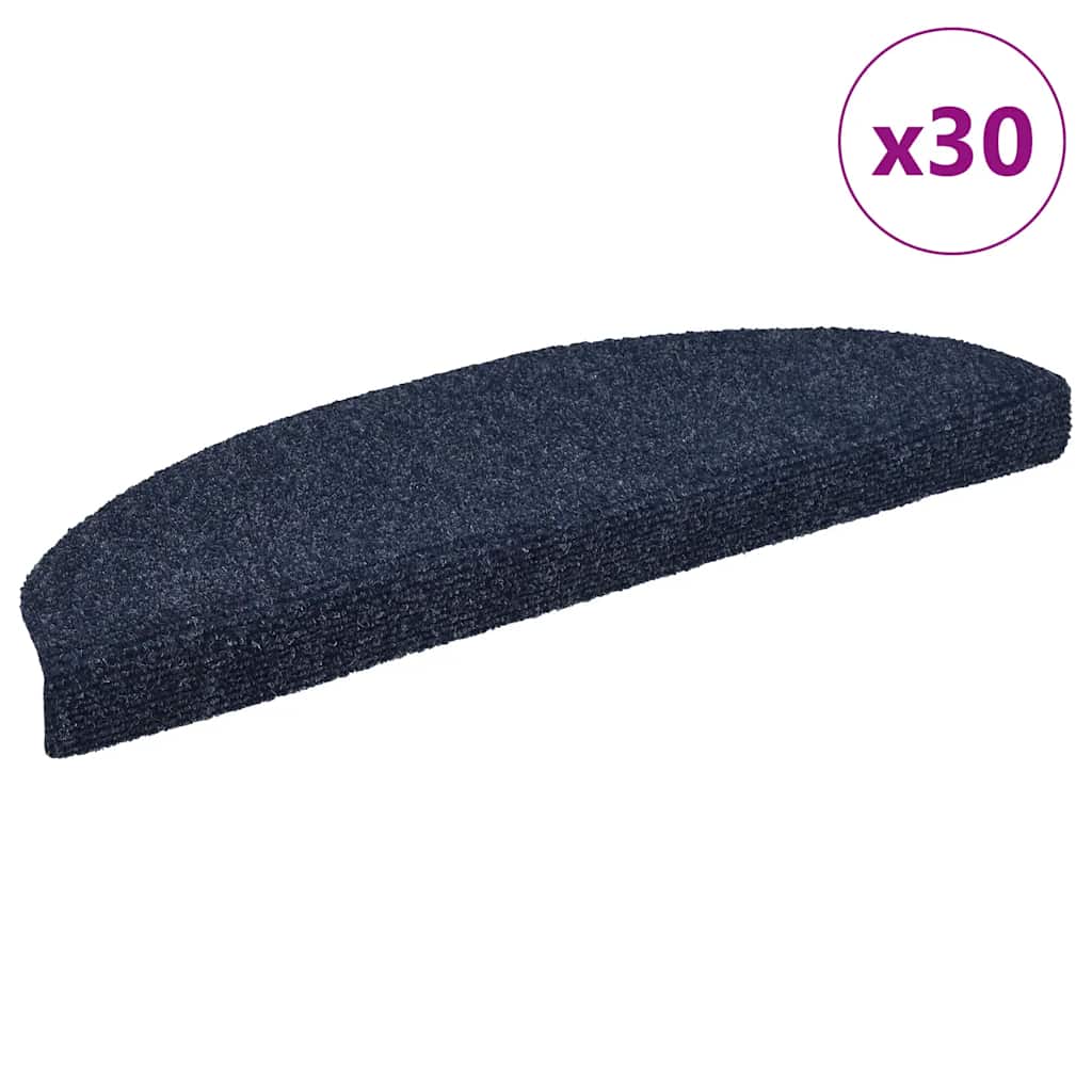 Isekleepuvad trepimatid, 30 tk, 65 x 21 x 4 cm, sinised, poolringikujulised, suured