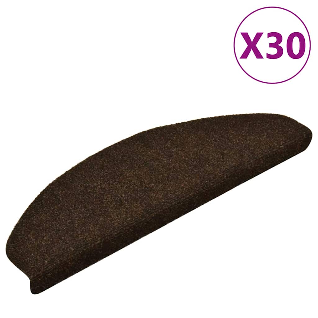 Isekleepuvad trepimatid, 30 tk, 65 x 21 x 4 cm, pruunid, poolringikujulised, suured