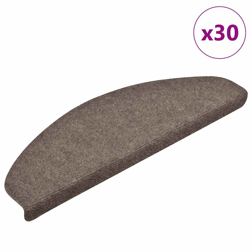 Isekleepuvad trepimatid, 30 tk, 65 x 21 x 4 cm, beežid, poolringikujulised, suured