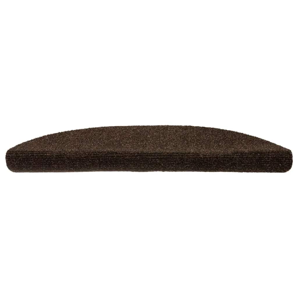 Isekleepuvad trepimatid, 30 tk, 56 x 17 x 3 cm, pruunid, poolringikujulised