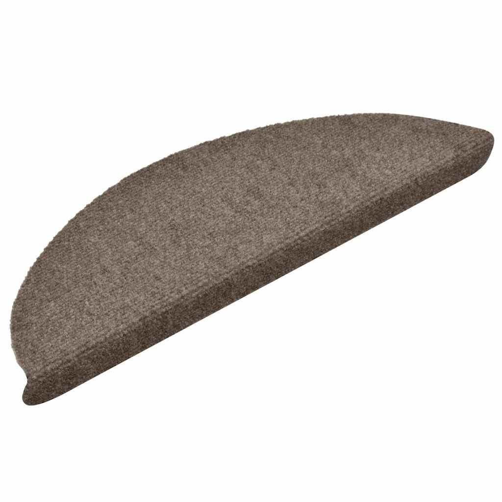 Isekleepuvad trepimatid, 30 tk, 56 x 17 x 3 cm, beežid, poolringikujulised