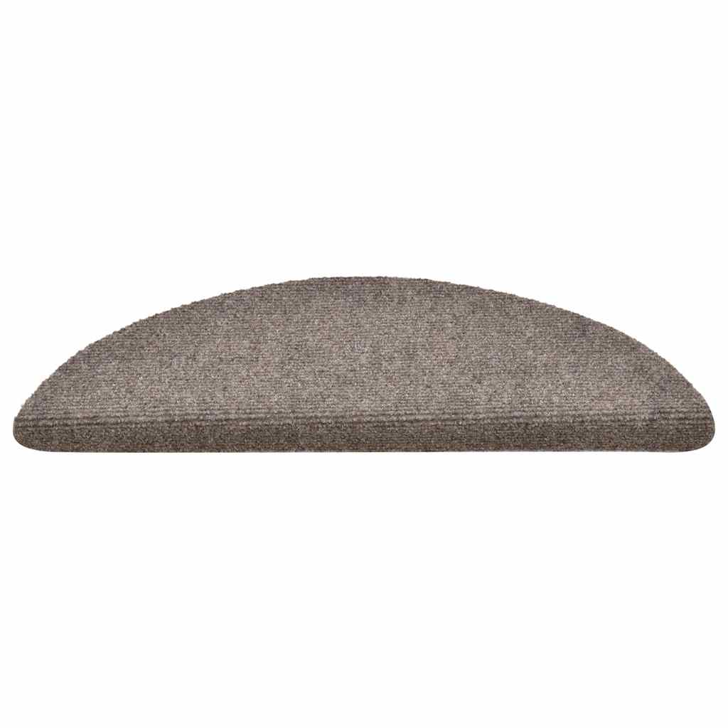 Isekleepuvad trepimatid, 30 tk, 56 x 17 x 3 cm, beežid, poolringikujulised