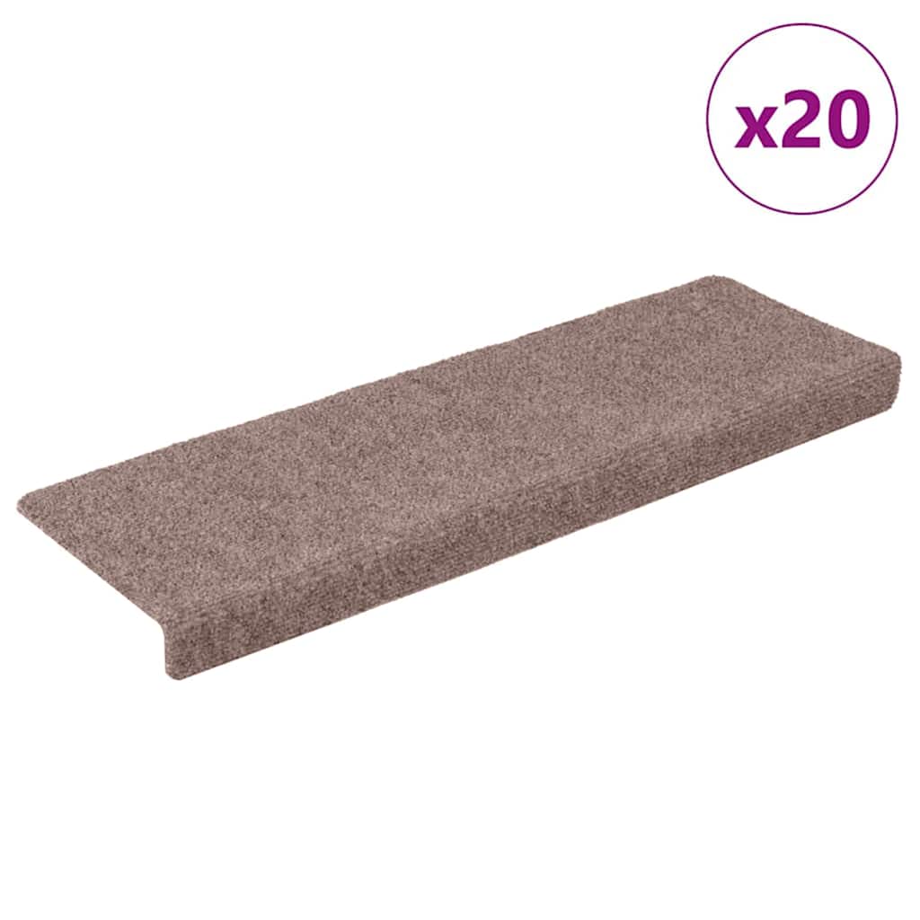 Trepimatid, isekleepuvad, 20 tk, 65 x 21 x 4 cm, helepruun, ristkülikukujulised servad
