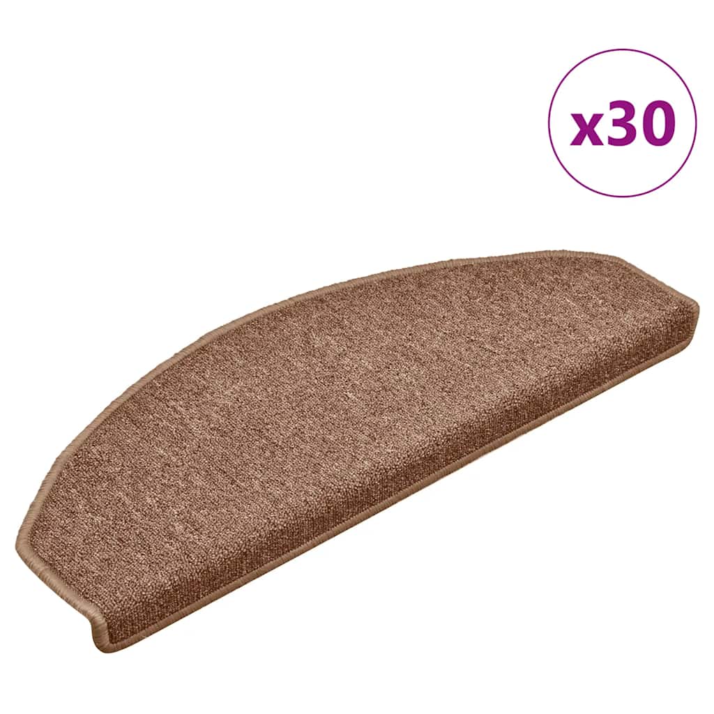 Trepimatid 30 tk 65 x 24 x 4 cm pruunid poolringikujulised suured