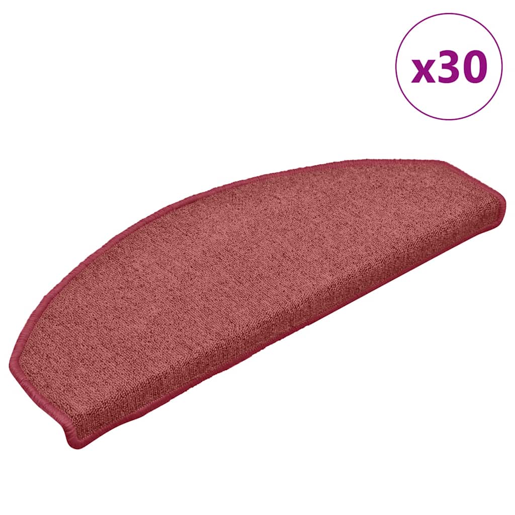 Trepimatid 30 tk 65 x 24 x 4 cm bordoopunased poolringikujulised suured