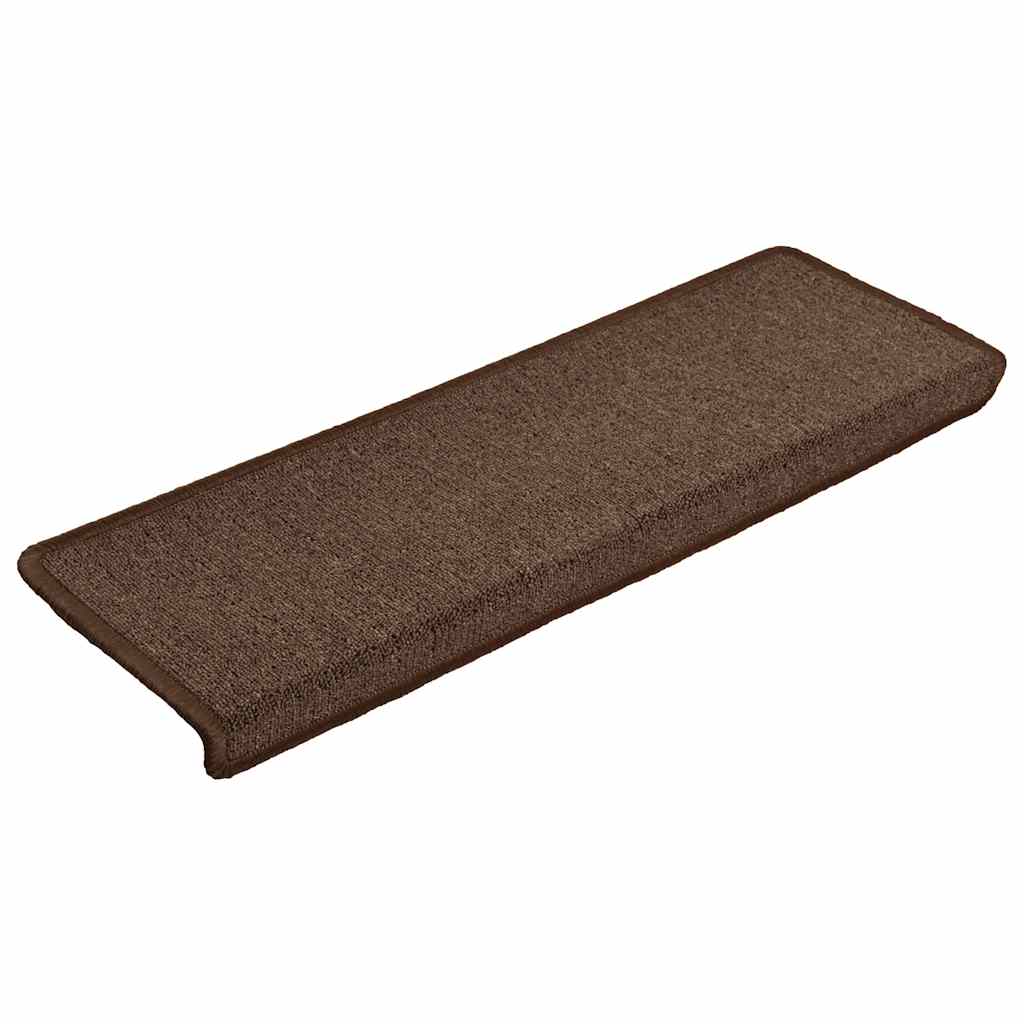 Trepimatid 30 tk 65 x 21 x 4 cm kohvipruunid ristkülikukujulised servad