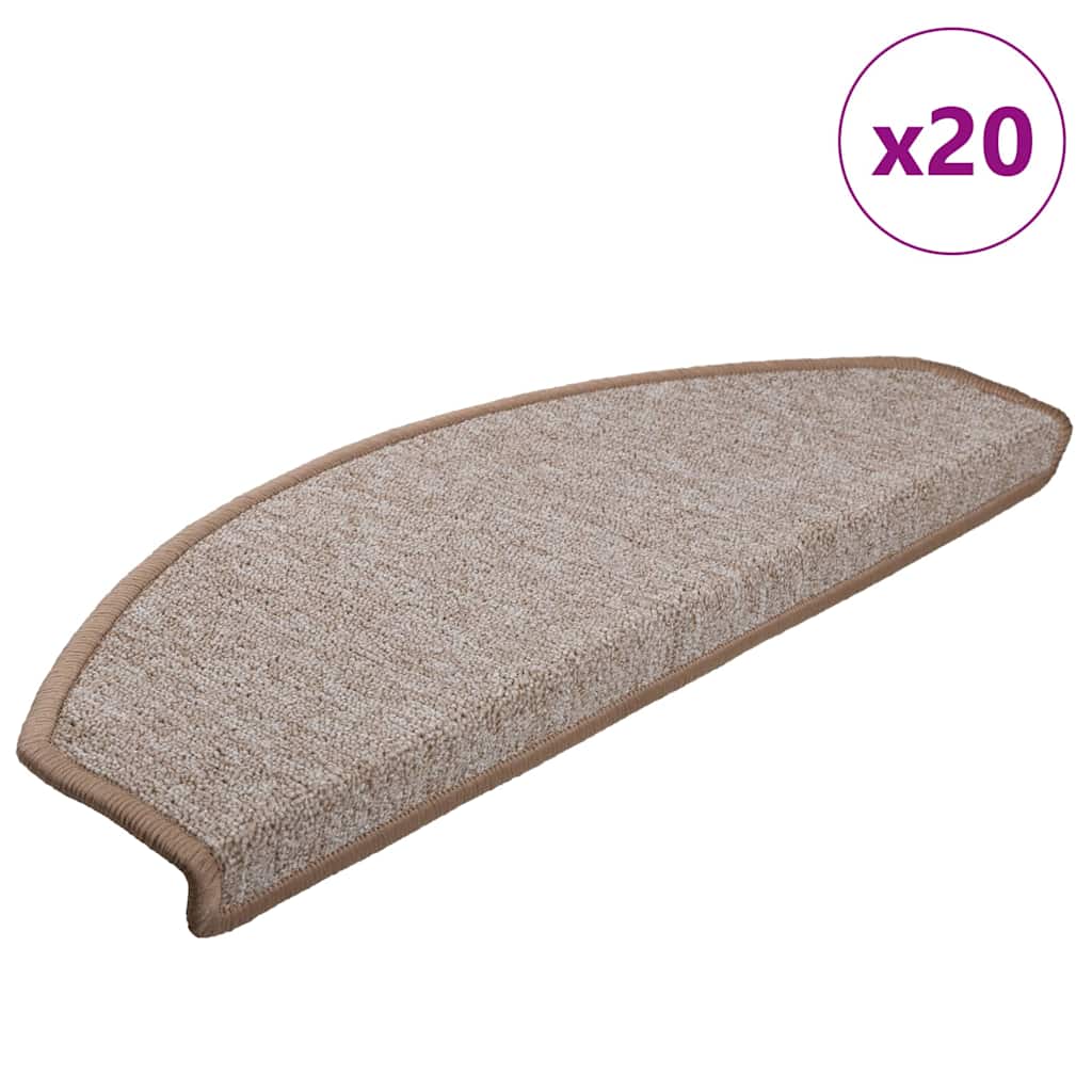 Trepimatid 20 tk 65 x 24 x 4 cm helepruunid poolringikujulised suured