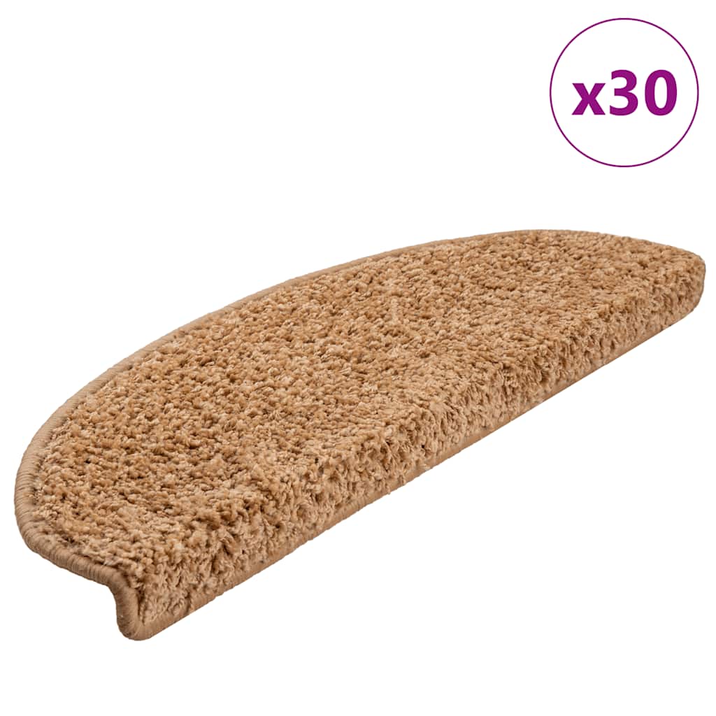 Trepimatid 30 tk 65 x 21 x 4 cm beežid poolringikujulised suured