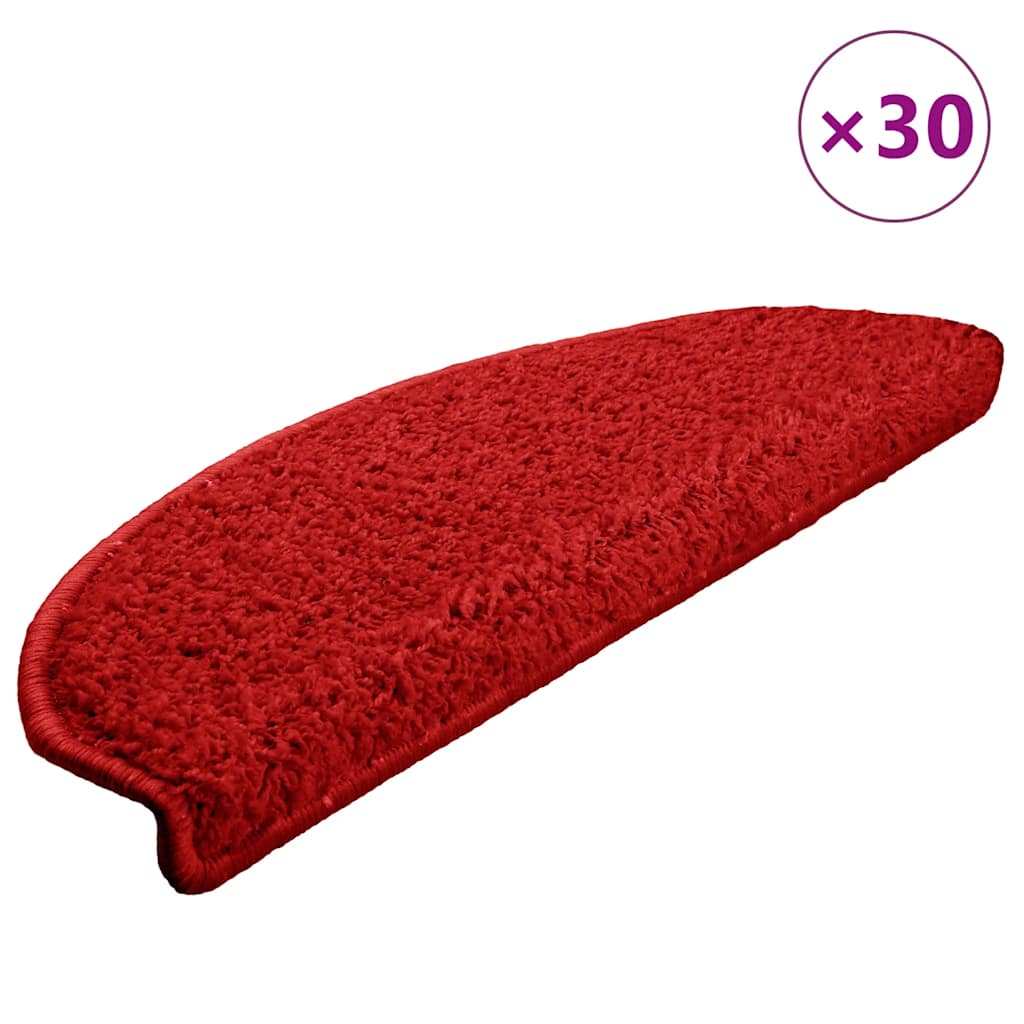 Trepimatid 30 tk 65 x 21 x 4 cm punased poolringikujulised suured