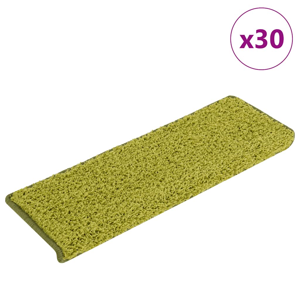 Trepimatid 30 tk 65 x 21 x 4 cm rohelised ristkülikukujulised servad
