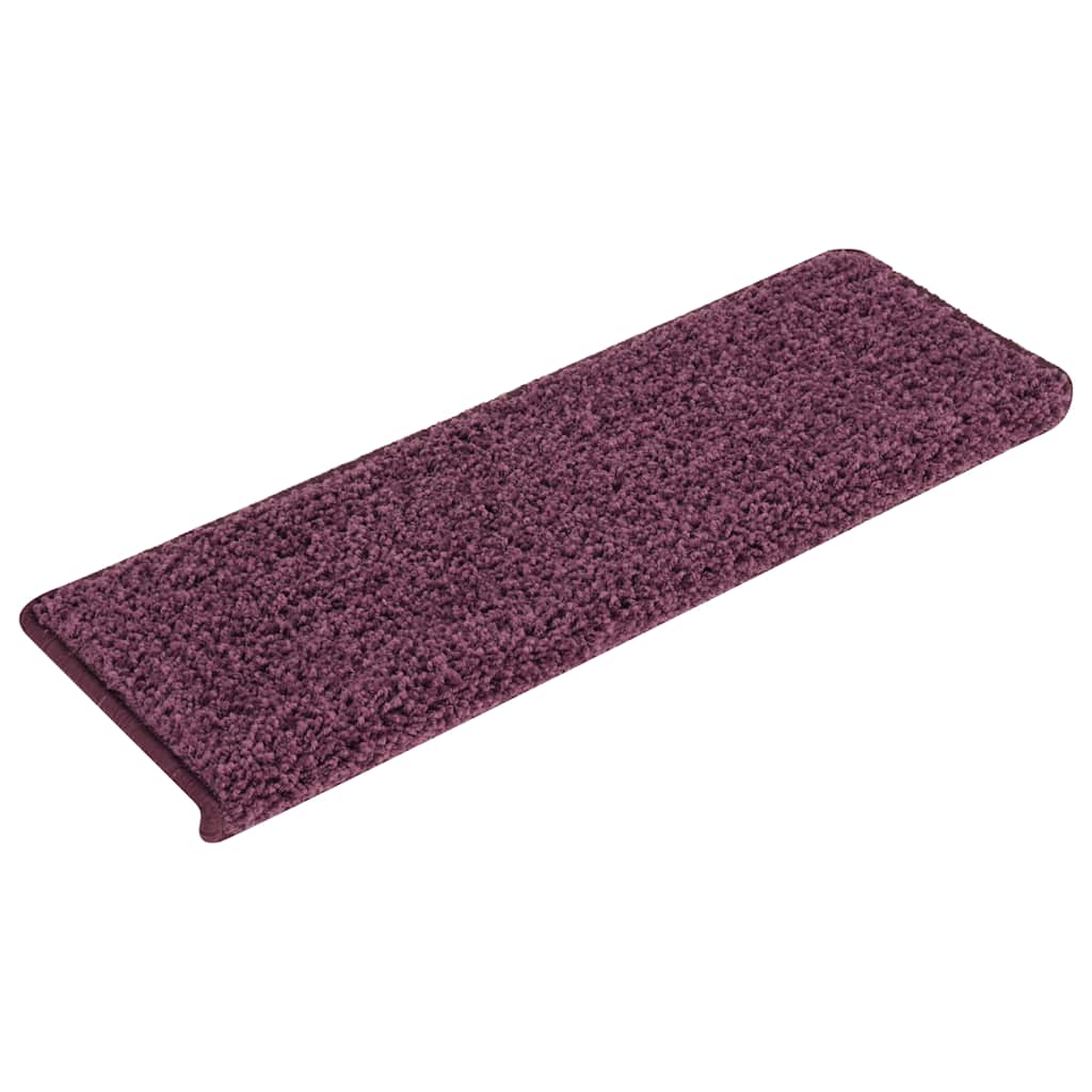 Trepimatid 30 tk 65 x 21 x 4 cm tumepunased ristkülikukujulised servad
