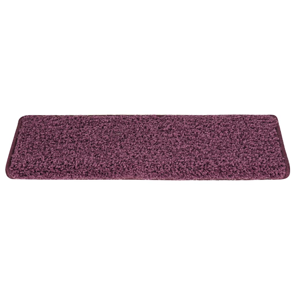 Trepimatid 30 tk 65 x 21 x 4 cm tumepunased ristkülikukujulised servad