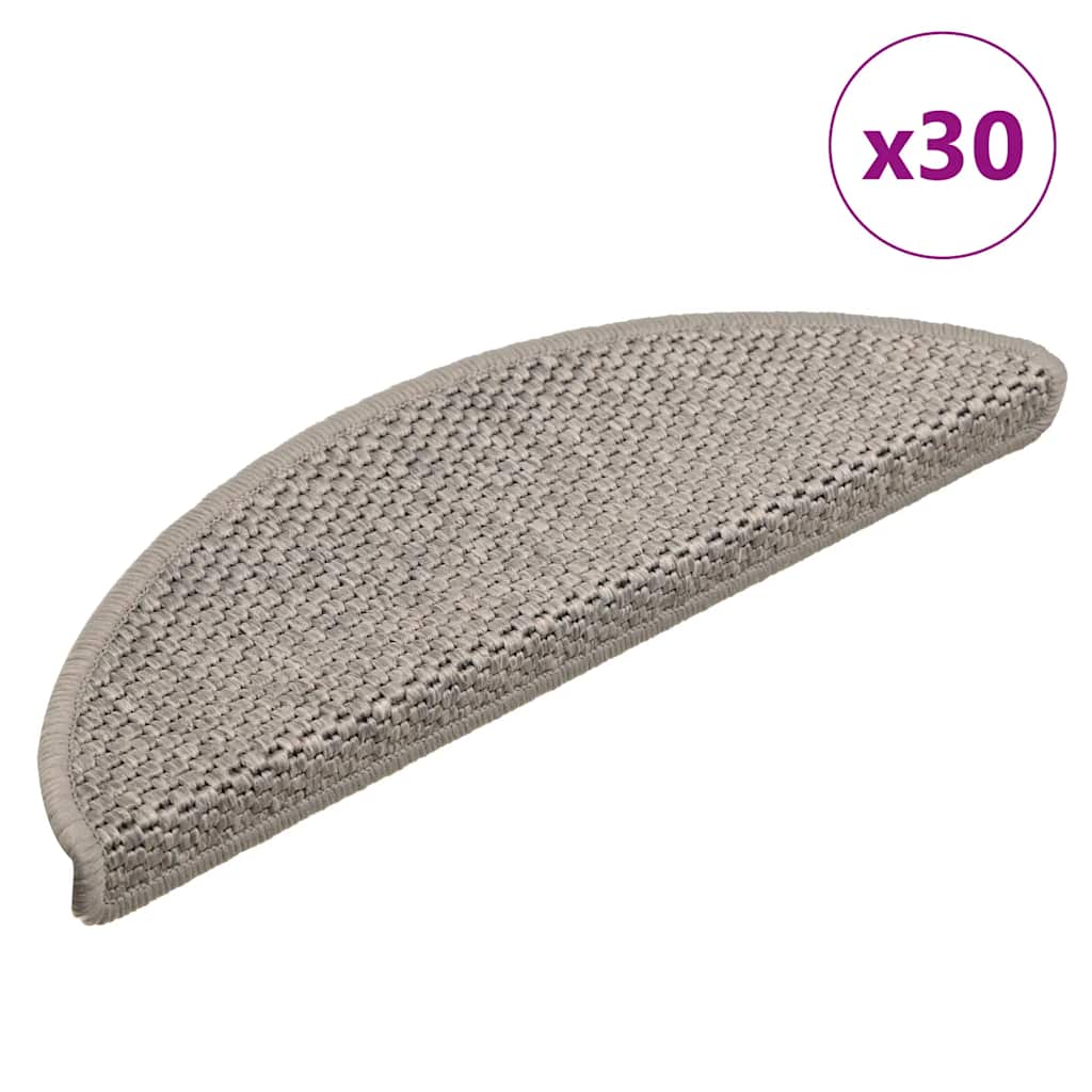 Isekleepuv trepivaip, 30 tk, 56x17x3 cm, hõbe