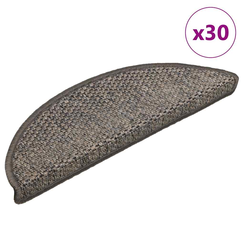 Isekleepuv trepivaip, 30 tk, 56x17x3 cm, hall-beež
