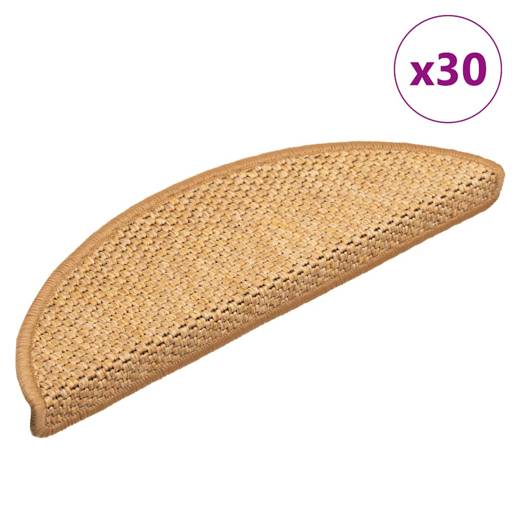 Isekleepuv trepivaip, 30 tk, 56x17x3 cm, sisal