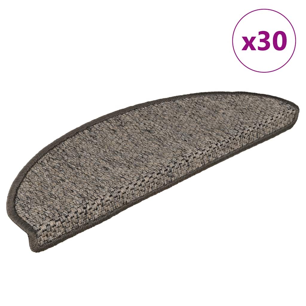 Isekleepuv trepivaip, 30 tk, 65x21x4 cm, hall-beež