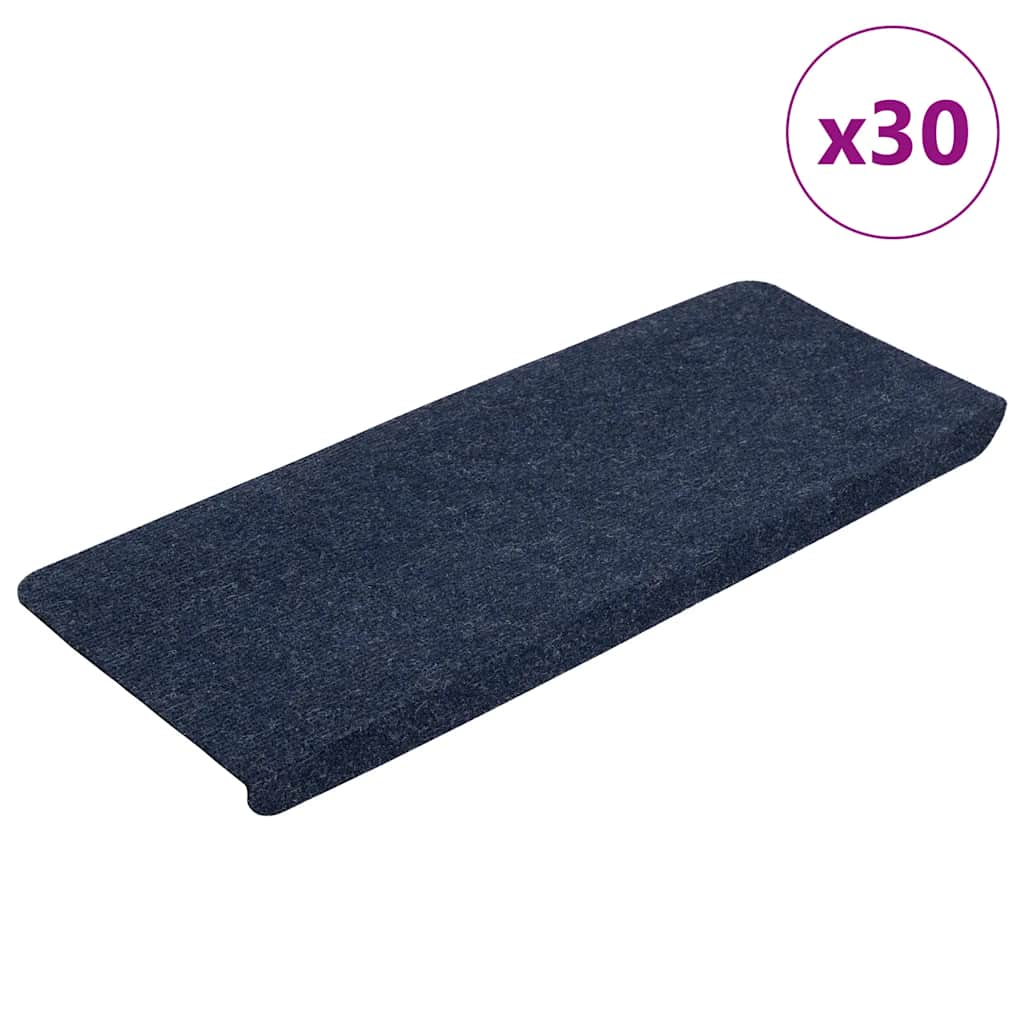 Isekleepuvad trepimatid, 30 tk, sinine, 65x24,5x3,5 cm