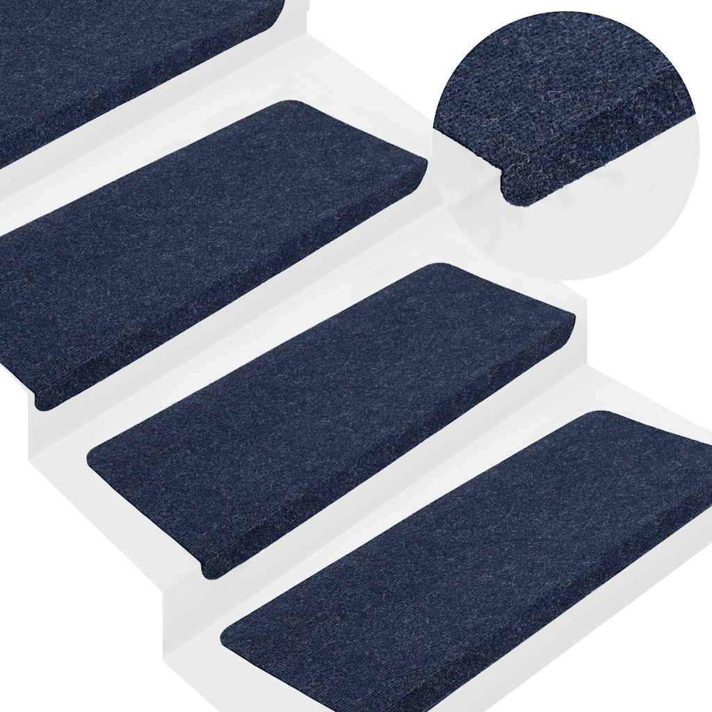 Isekleepuvad trepimatid, 30 tk, sinine, 65x24,5x3,5 cm