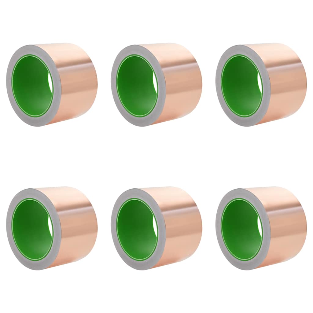 Kahepoolne vaskteip limakaitseks 6 tk 70 mm x 20 m
