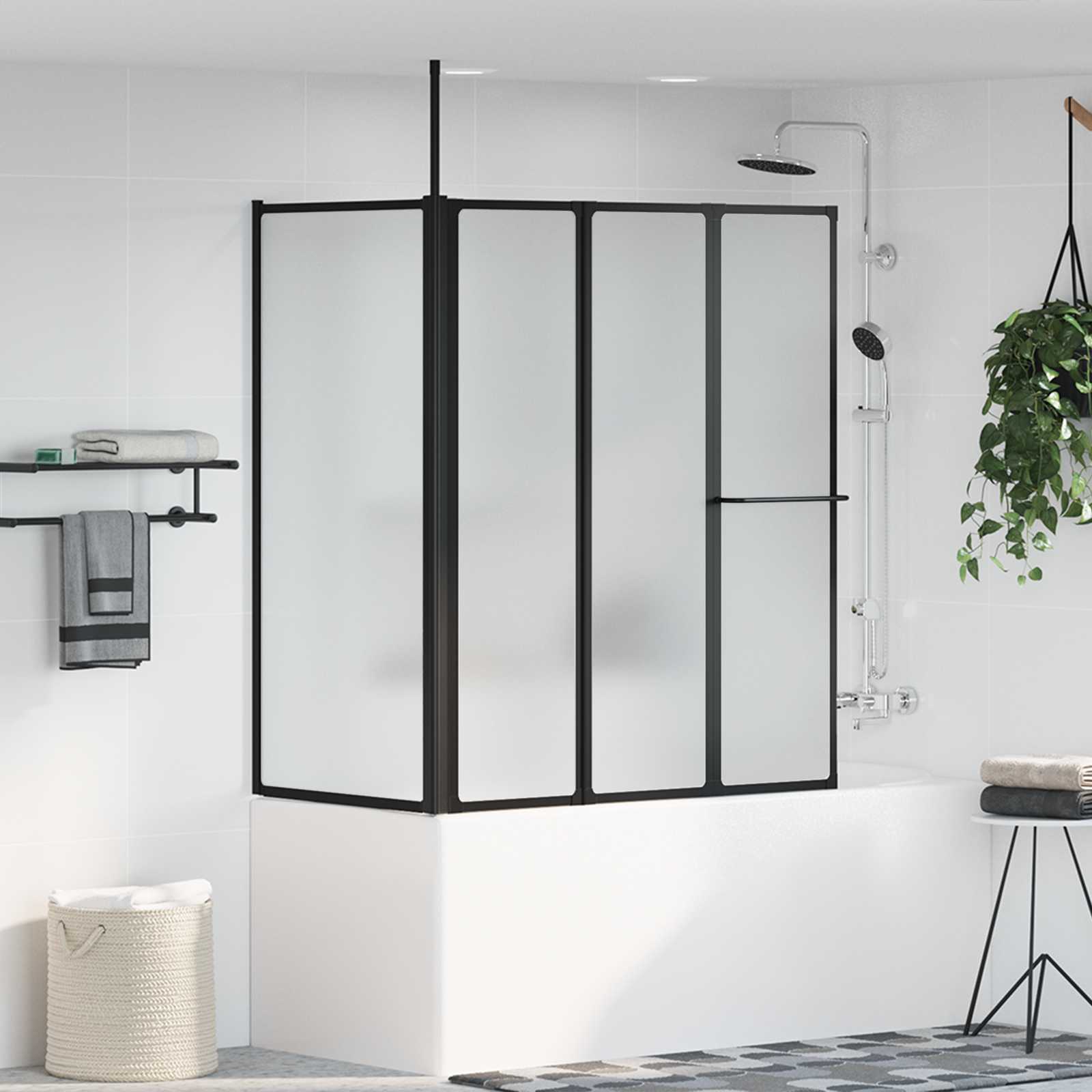 Dušisein Valge 120 x 70 x 137 cm Alumiinium