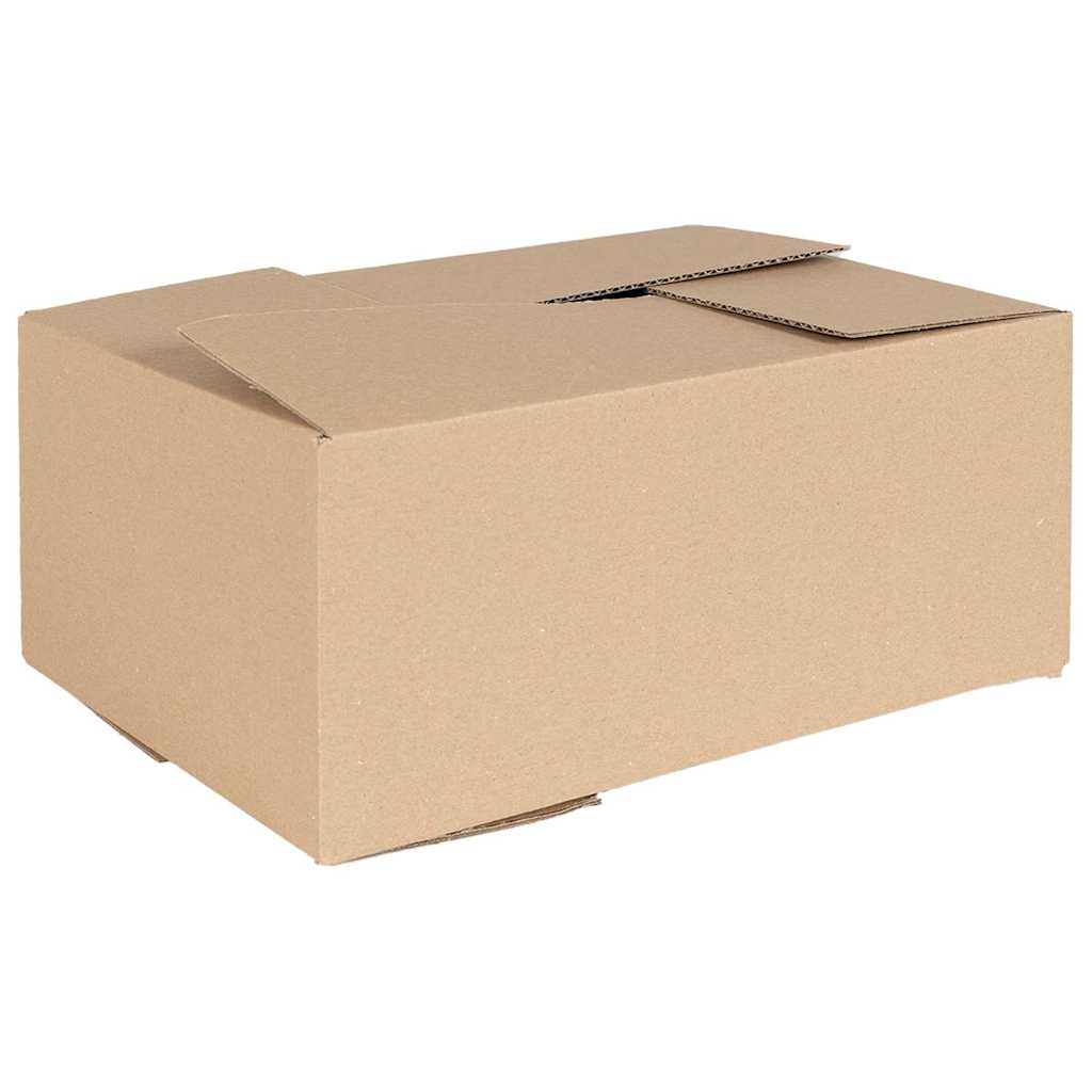 Kokkuklapitav kast 50 tk Neutraalne 35 x 24 x 15 cm Papp