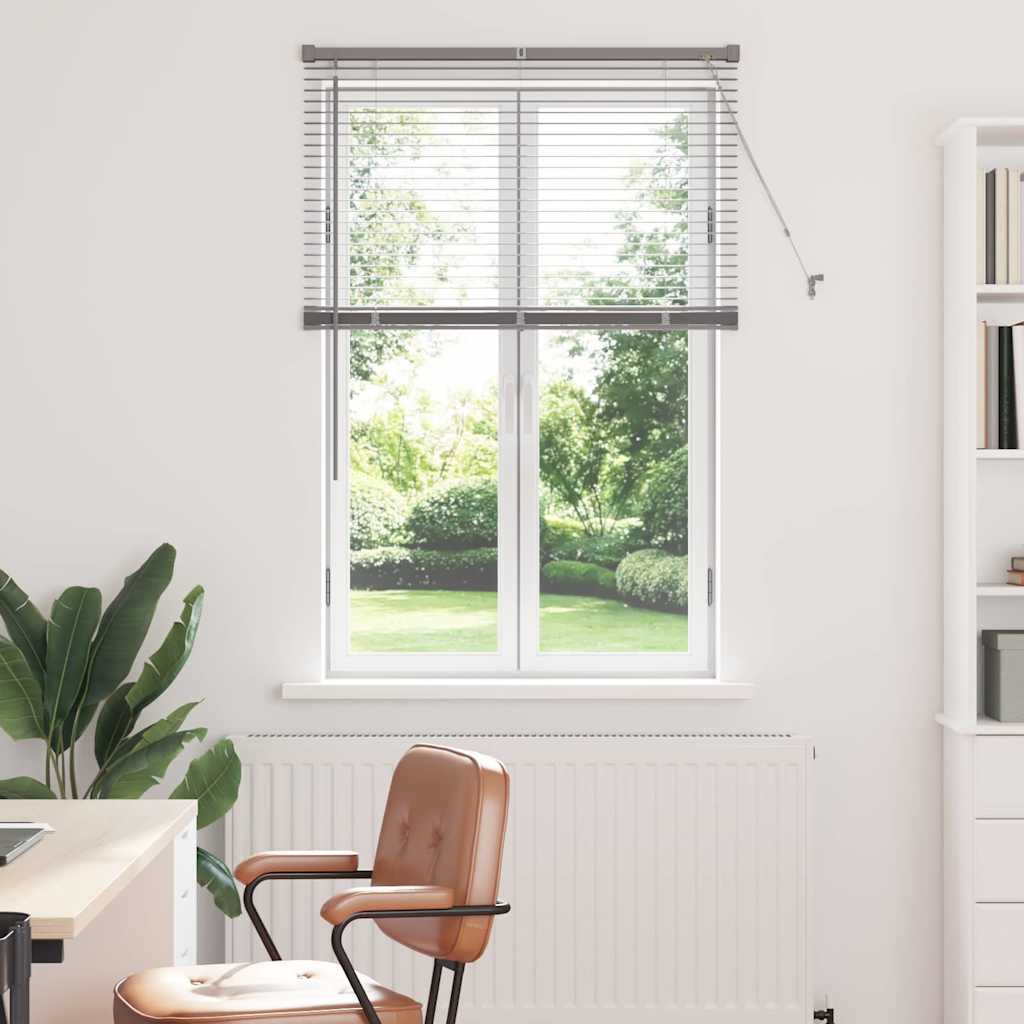 Veneetsia rulo Hõbedane 130 x 95 cm 25 mm Alumiinium