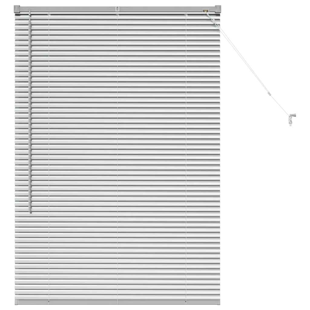 Veneetsia rulo Hõbedane 130 x 95 cm 25 mm Alumiinium