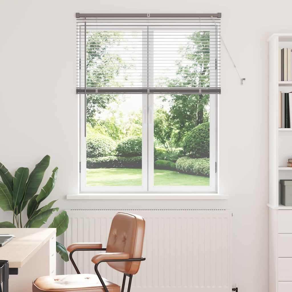 Veneetsia rulo Hõbedane 130 x 105 cm 25 mm Alumiinium
