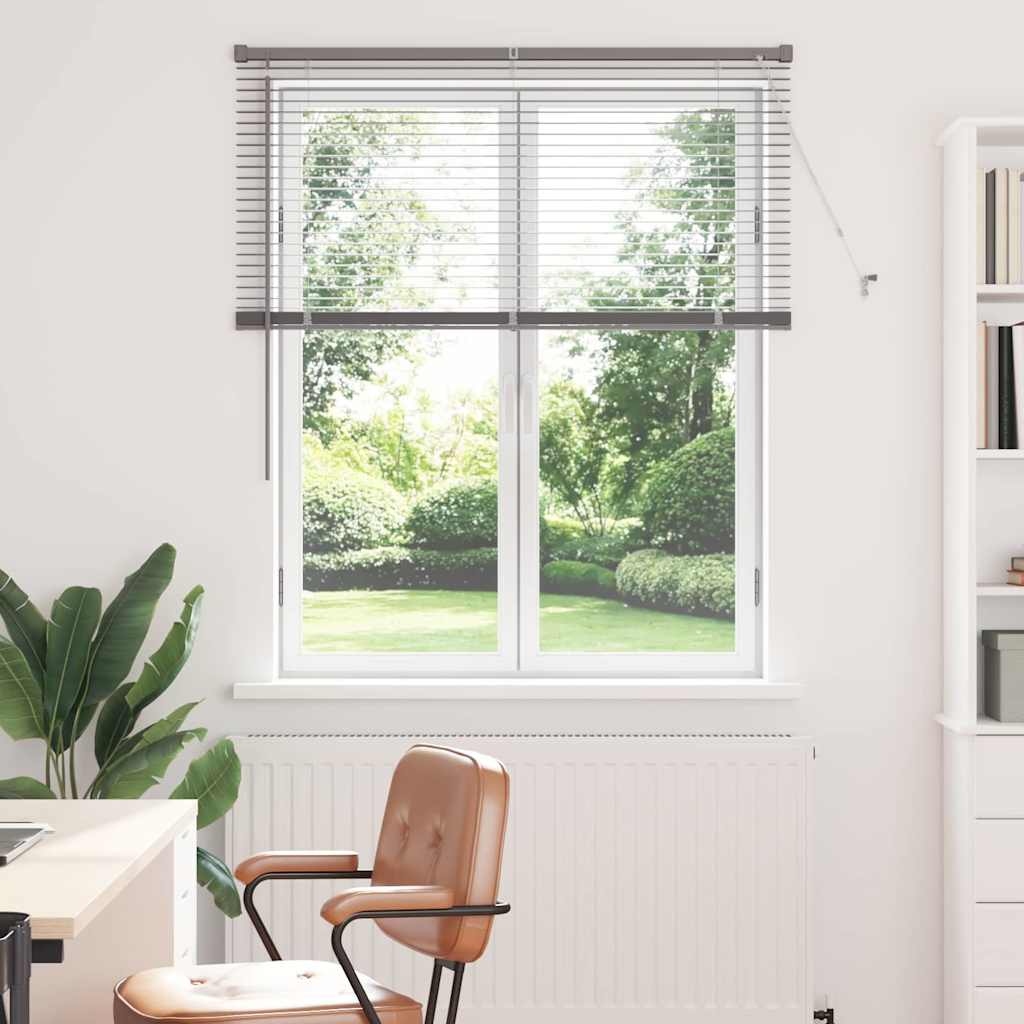 Veneetsia rulo Hõbedane 130 x 115 cm 25 mm Alumiinium