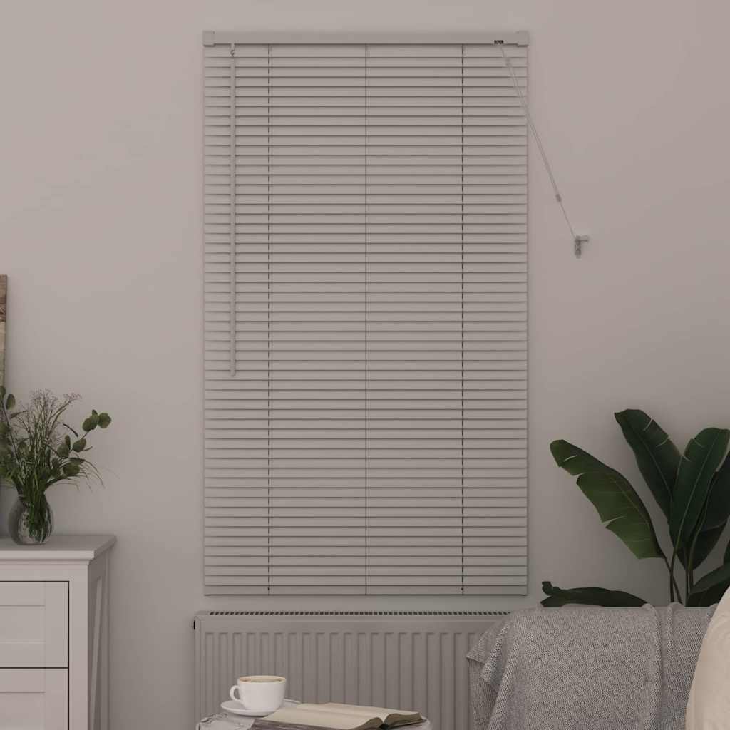Veneetsia rulo Valge 130 x 80 cm 25 mm Alumiinium