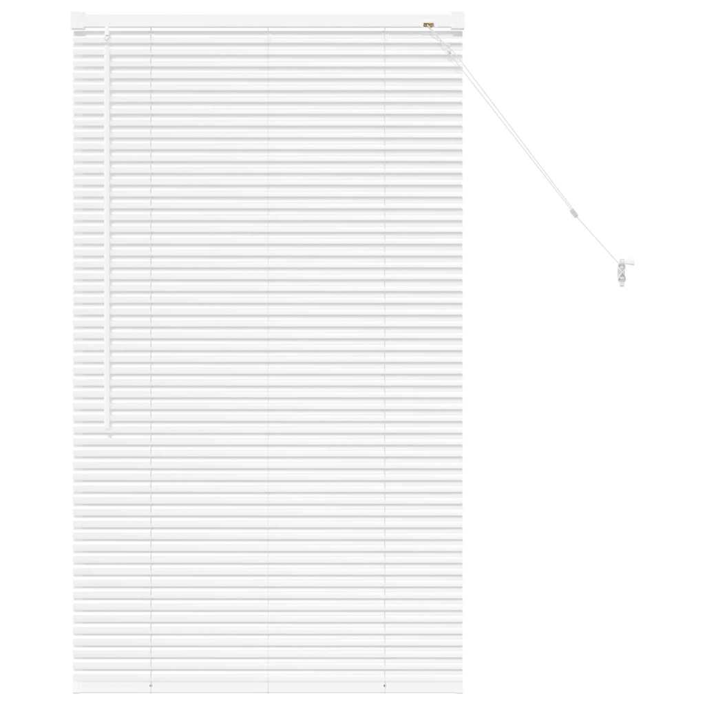 Veneetsia rulo Valge 130 x 80 cm 25 mm Alumiinium