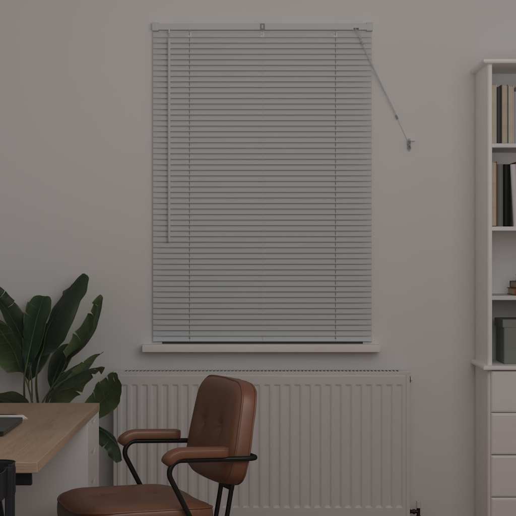 Veneetsia rulo Valge 130 x 95 cm 25 mm Alumiinium