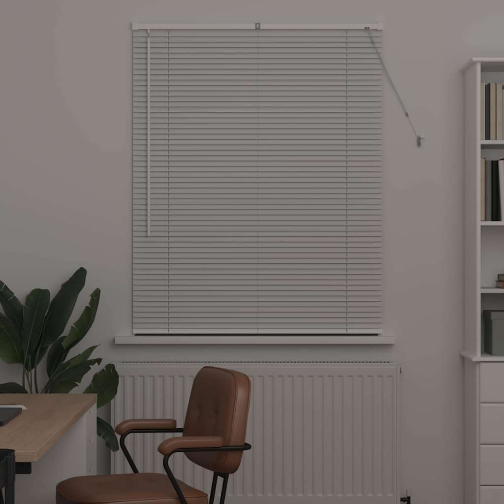Veneetsia rulo Valge 130 x 100 cm 25 mm Alumiinium