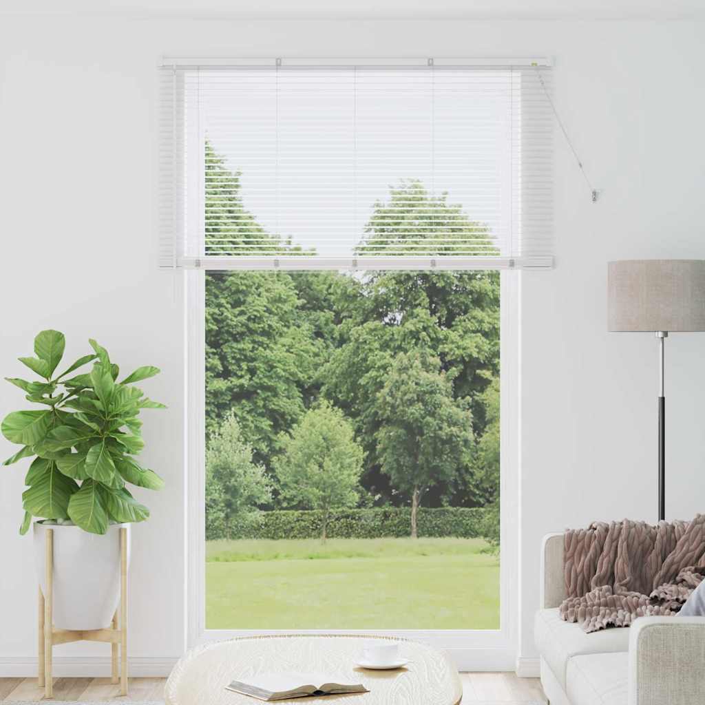 Veneetsia rulo Valge 220x150cm 25 mm Alumiinium